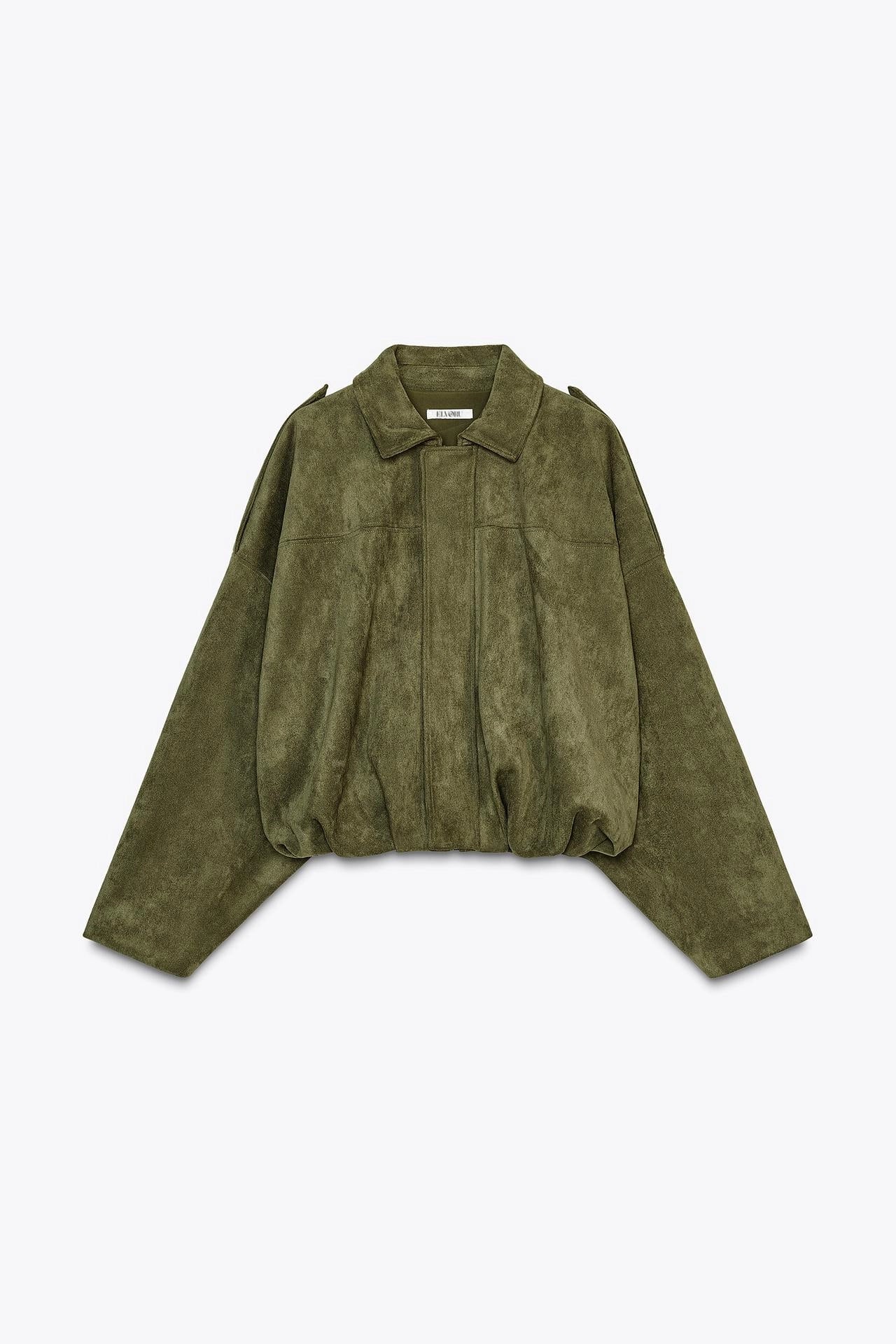Marie - Chaqueta bomber de Ante Versátil